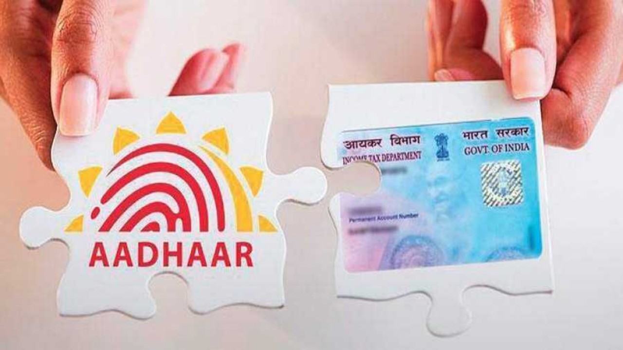 Aadhaar card Pan card link